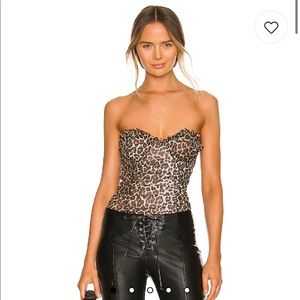 Majorlee Wyn Bodysuit in Leopard Print